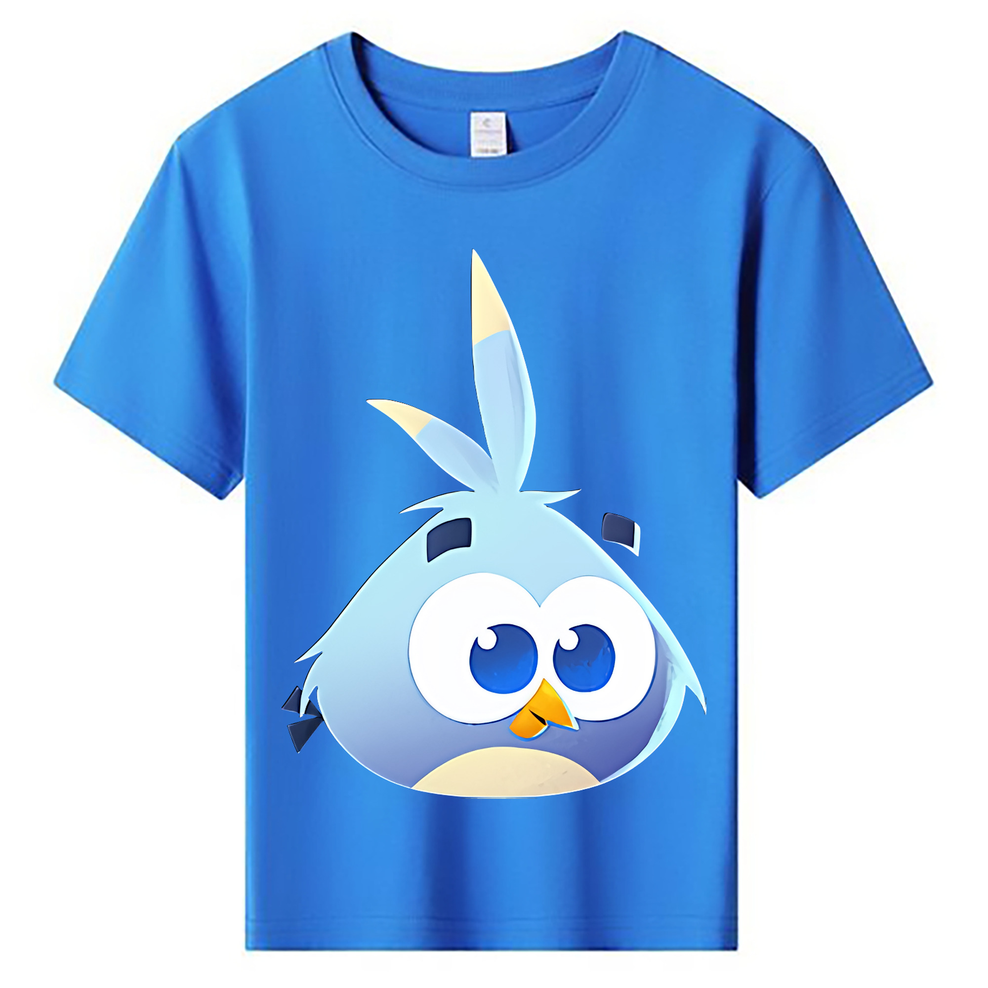 （画像用） Angry Birds アングリーバード 綿100％キッズTシャツ（フロントプリント）